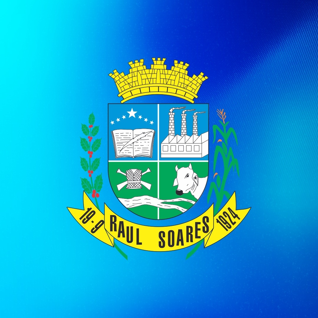 Essa imagem retrata o brazão da cidade de raul soares
